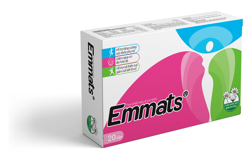 Thực phẩm bảo vệ sức khỏe Emmats cung cấp estrogen cần thiết cho cơ thể